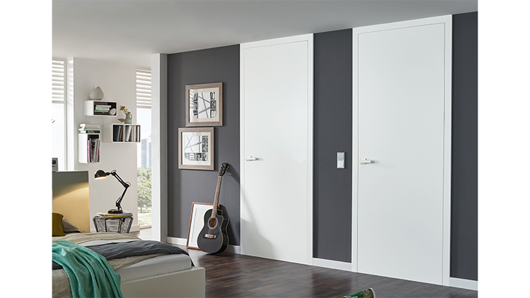 Innentüren, weiß, Raumszene